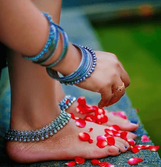 Beautiful Traditional Payal  Anklet Designs 22