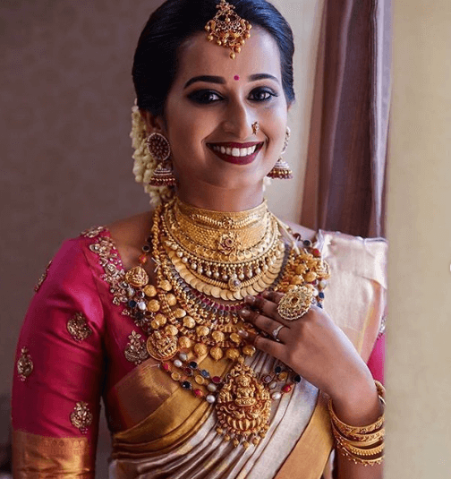 Unique South Indian Bridal Jewelry Ideas 2