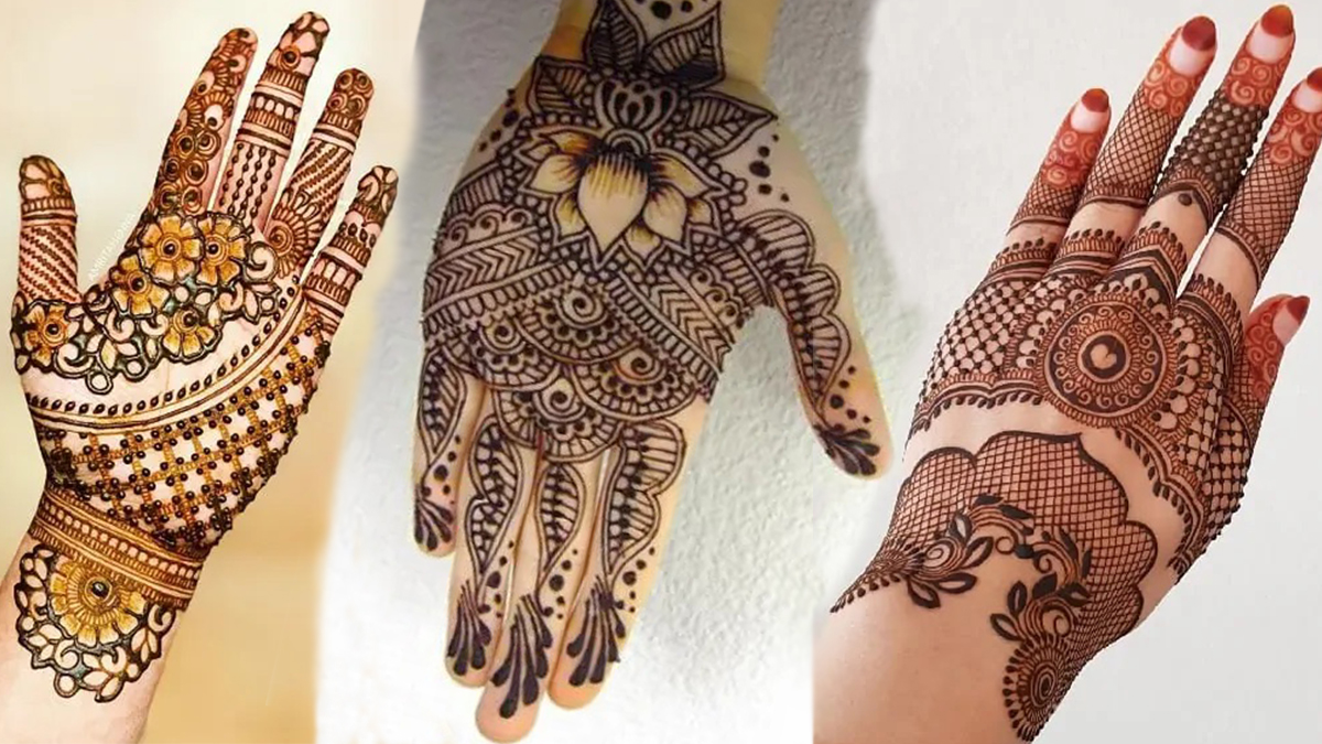 6 Simple Mehndi Designs for Hands - All World Days